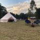 Relaxing bell tent in northern NSW