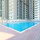 Pet free 1BR with Balcony Pool Gym Near Downtown, Dubaj - Fotografie 2