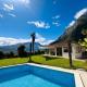 Villa Belvedere with the swimming pool