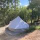 Glamping tent in de rust, met zwembad, badkamer en keuken, Lacapelle-Pinet (fotografie 8)