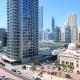 Spacious Cozy 1BR Opal Tower Stunning Marina View, Dubaj - Fotografie 3