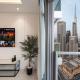 High Floor Apartment in 5 Star Hotel with Infinity Pool Burj View Gym Spa Sauna, Dubaj - Zdjęcie 3