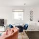 Stylish Station Apartment in Rochester with Free Parking, Wainscot (fotografie 2)