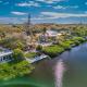 Heron Lagoon, dock, pool, the Poolside Complex at Siesta Key Bungalows - Fotografie 2