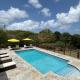 Private villa with large pool & 5min walk to beach