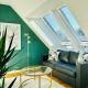 Sunny Terrace Penthouse with AC - Self Check-In, Вена - Фото 7