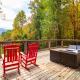 Birchwood Bliss Fireplace Grill Outdoor Lounge, 加特林堡 - 照片 2