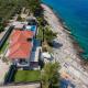 Beachfront Villa Grski Rat Korčula with pool