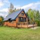 Au Chic Chalet des Chutes Chic Rustique, Sainte-Melanie