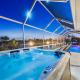 Sunset Villa - Htd Salt Pool - Hot Tub -Canal-Golf Cape Coral - Foto 1