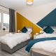 Cosy, Modern home in Kent, Sleeps 8, Free Parking, 17min train to central London, Northfleet