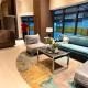 Okada complex 1BR with Balcony View, Sofa, Queen Bed and WIFI 8J, Manila - Foto 1