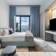 Serene Studio Apartment in MAG 900 - Allsopp & Allsopp, Dubaj - Fotografie 5