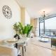 Lively Studio in Sky Gardens, DIFC by Deluxe Holiday Homes, Dubai (Foto 5)