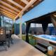 House Cute house with jacuzzi