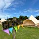 Greenfinch Lakeside Bell Tent Basic with Airbeds Only Saint Columb Major - Fotografie 6