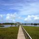 Hill top house with amazing views and bay side dock with fishing deck, Cedar Key
