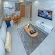 New elegant apartment with 2 bedroom