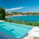 Villa Bianca with a heated swimming pool, Golfo Aranci