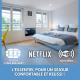 Le Louvre Lens - Premium - Wifi - Balcon & Parking, Lens