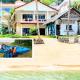 Beach Front Sand Castle - kid friendly right on the perfect beach