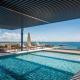 2 Br. with Rooftop Pool and Stunning Ocean View Playa del Carmen - Fotografie 1