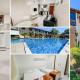 Flat com 1 quarto com ar split, sala e cozinha completa, No condomínio Portal do Atlântico a 100m praia de Taperapuã (Barraca do Gaúcho) , portaria 24hrs, piscina., Porto Seguro - Zdjęcie 1