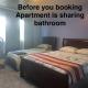 Apartment sharing bathroom #2
