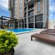Lux 2 BR apartment, swimming pool, gym and free parking spot in downtown Monterrey, Monterrey - Fotografie 9
