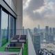 VOGUE 43rd Floor Boulevard Heights Downtown Dubai, Panoramic Skyline Views and Balconies, Dubaj - Fotografie 3