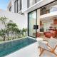 6 min to beach - NEW Luxe Pool Loft w/120' Cinema, Canggu (photo 10)
