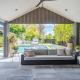 Modern luxury house pool enormous yard, Los Angeles - Fotografie 1
