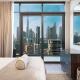 Modern 1-Bedroom Apartment with Stunning Burj Khalifa and city Views Dubái - Foto 10