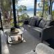 Panoramic views from your stunning 'Treehouse'