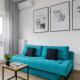 Turquoise Studio with Balcony & Air Conditioning Kraków by Noclegi Renters Krakov - Fotografie 4