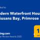 Modern Waterfront House at Susans Bay, Primrose