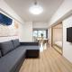 Residence Yu by b hotel - Relaxing 2BR Near City Center Dining & Kitchen