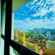 Cozy with Sea & City Views 3BR 12PAX Jelutong - Foto 9