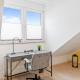 Kingsize Bett, Balkon, Arbeitsplatz, Netflix, Πφόρτσχαϊμ - Φωτογραφία 9