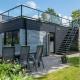 Lifestyle Cube mit Dachterrasse Meerblick und Strand Hulshorst - Foto 1