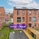 Copper Beech by Alt-Stay - 2 Bed En Suite Contractor, Corporate & Relocation Accommodation near LBA with EV Plug, Parking, King Bed, Workspace, Kitchen, Smart TV and Wi Fi - Long Stay Ready with Weekly and Monthly Rates, Horsforth - Fotografie 5