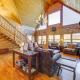 Deck & Mtn Views! Luxe Log Cabin in Waynesville, Waynesville (photo 5)