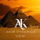 Akim pyramids view, Káhira