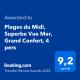 Plages du Midi, Superbe Vue Mer, Grand Confort, 4 pers, Cannes - Foto 2