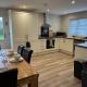 Modern, newly built 2 bedroom bungalow with free parking, sleeps 6