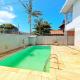 Piscina, churrasq, ar cond. casa/400m mar - ALE90, Florianópolis - Foto 1