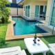 2 BR villa with private swimming pool and jacuzzi 350m from beach Pattaya South - Fotografie 1