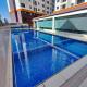 Executive living two bedroom apartment with heated swimming pool and well equipped gym with amazing city scenic views