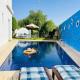 Villa with rooftop bar overlooking sea, pool & vegetable garden Tamaris - Foto 6