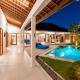 Modern stylish 4BR villa in central canggu